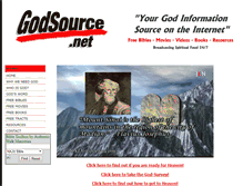 Tablet Screenshot of godsource.net